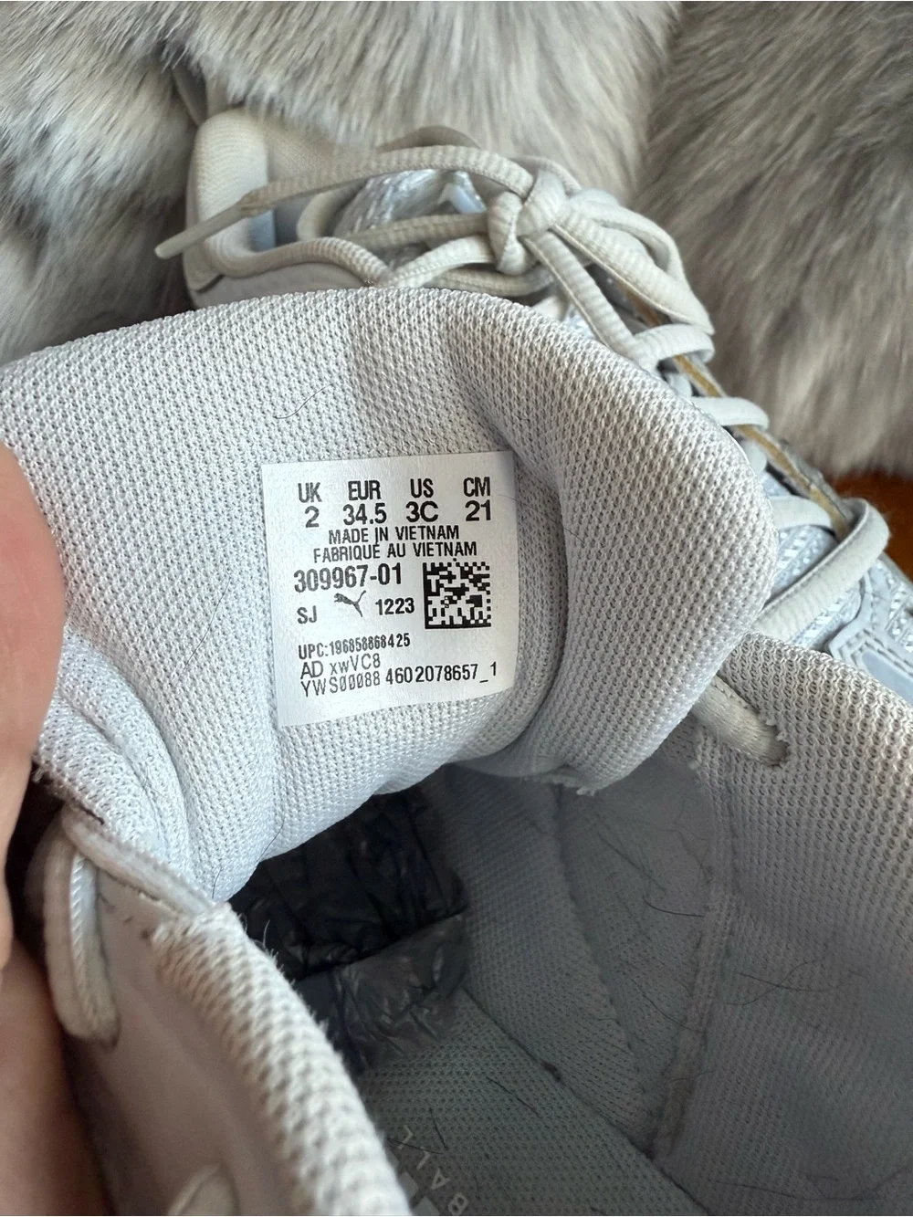Puma Basketball Sneaker - Light Gray